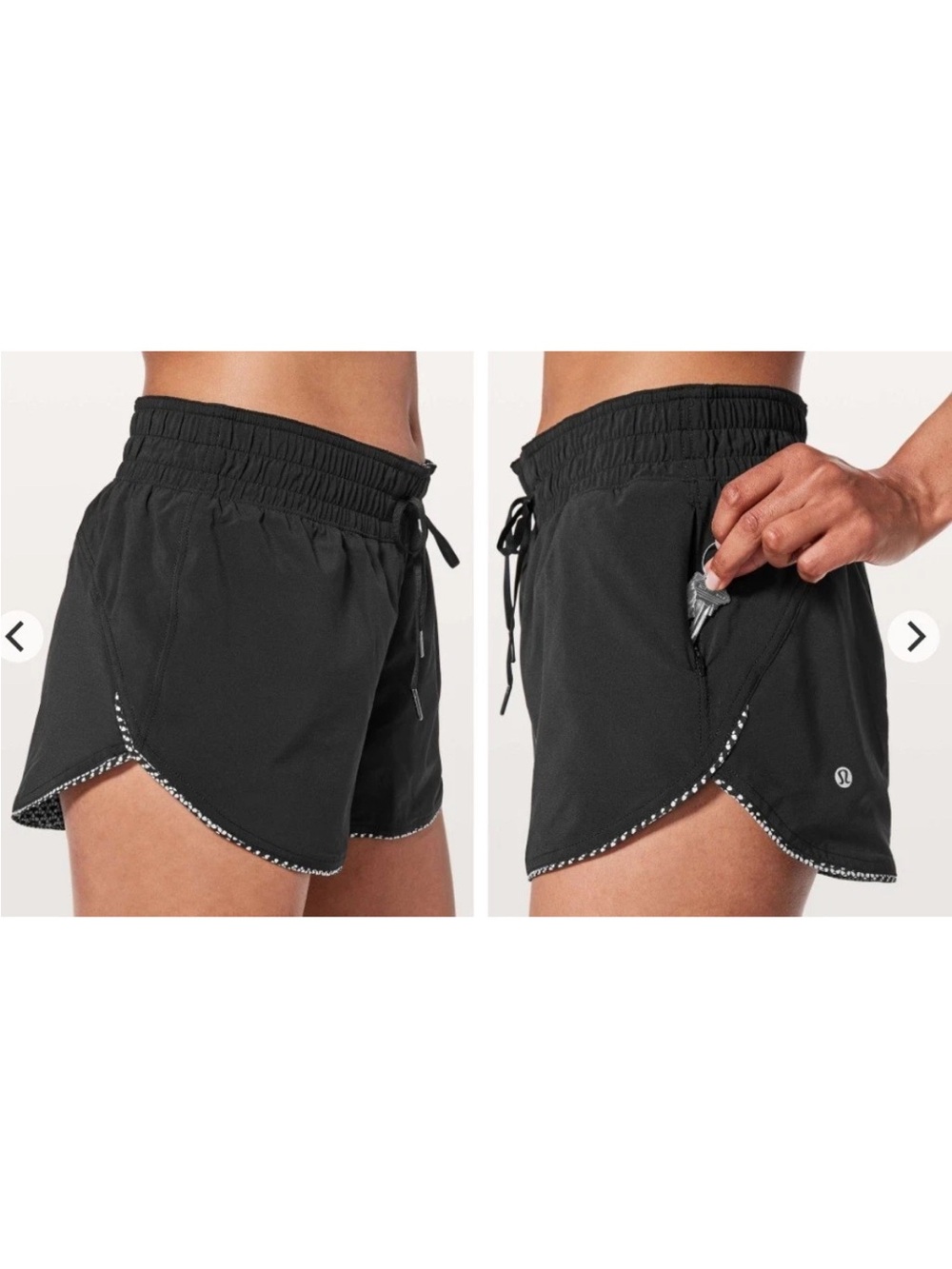 LuluLemon Choose a Side Short Reversible 3" size 4
